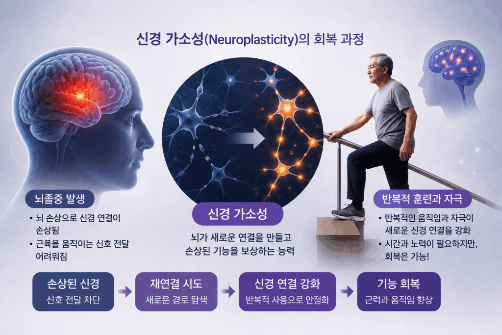 뇌졸중 재활 운동 8가지 – 침대부터 보행 훈련까지 단계별 안내